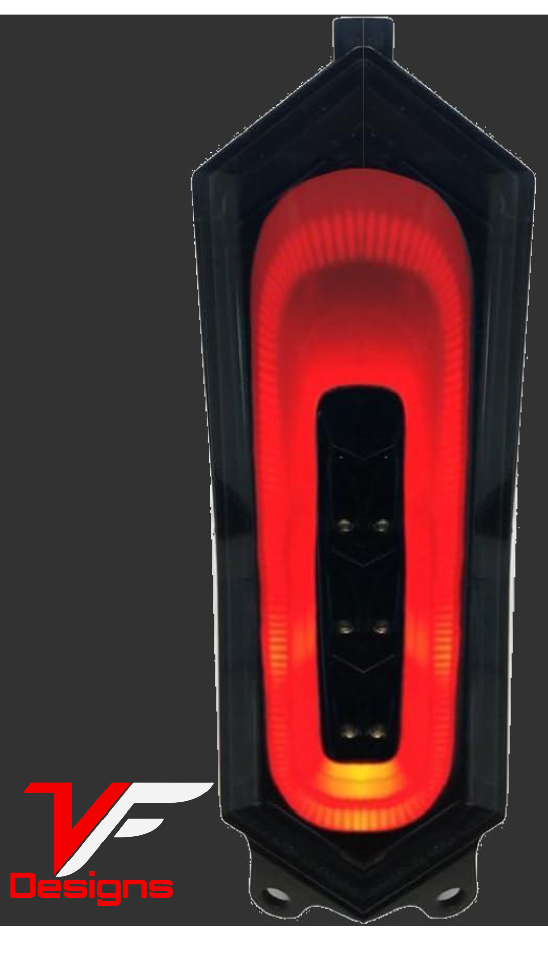 R1M Center Brake Light Signals (Smoke)