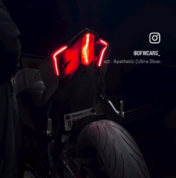 R6 Genesis Integrated Rear DRL & Signals (w/butt connector______) VF Designs