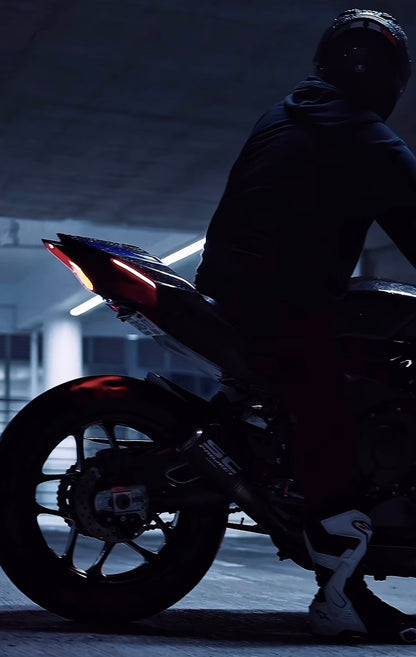 VF Designs Genesis Integrated Rear DRL & Sequential Turn Signals for Yamaha R1M 2020+