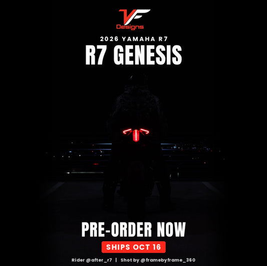 2026 R7 Genesis Integrated Rear DRL & Signals VF Designs