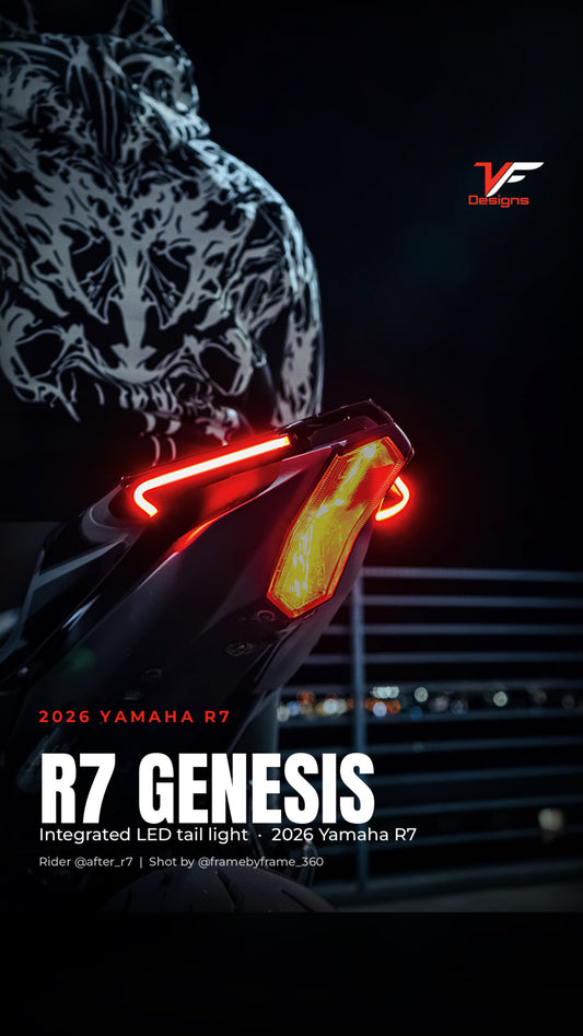 2026 R7 Genesis Integrated Rear DRL & Signals VF Designs